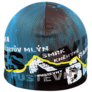 čepice PW BESKYDY PRUHY modrá BE101PQ