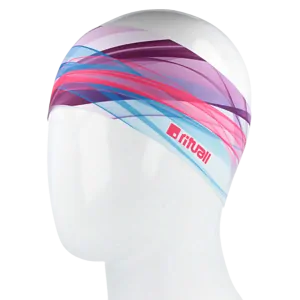 čelenka VLNA, bílá/fialová